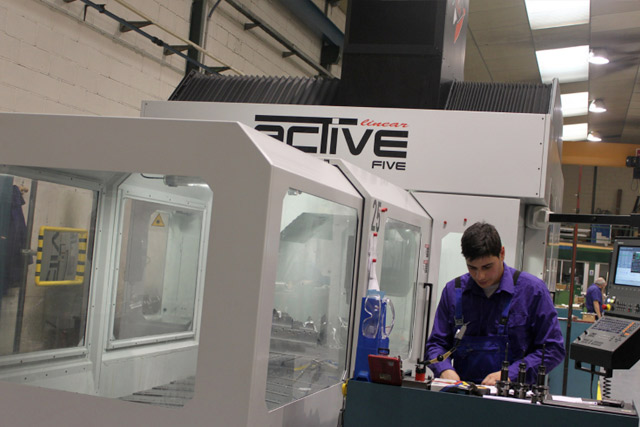 CENTRO ACTIVE FIVE 3000 DE 5 EJES CON MOTOR LINEAL